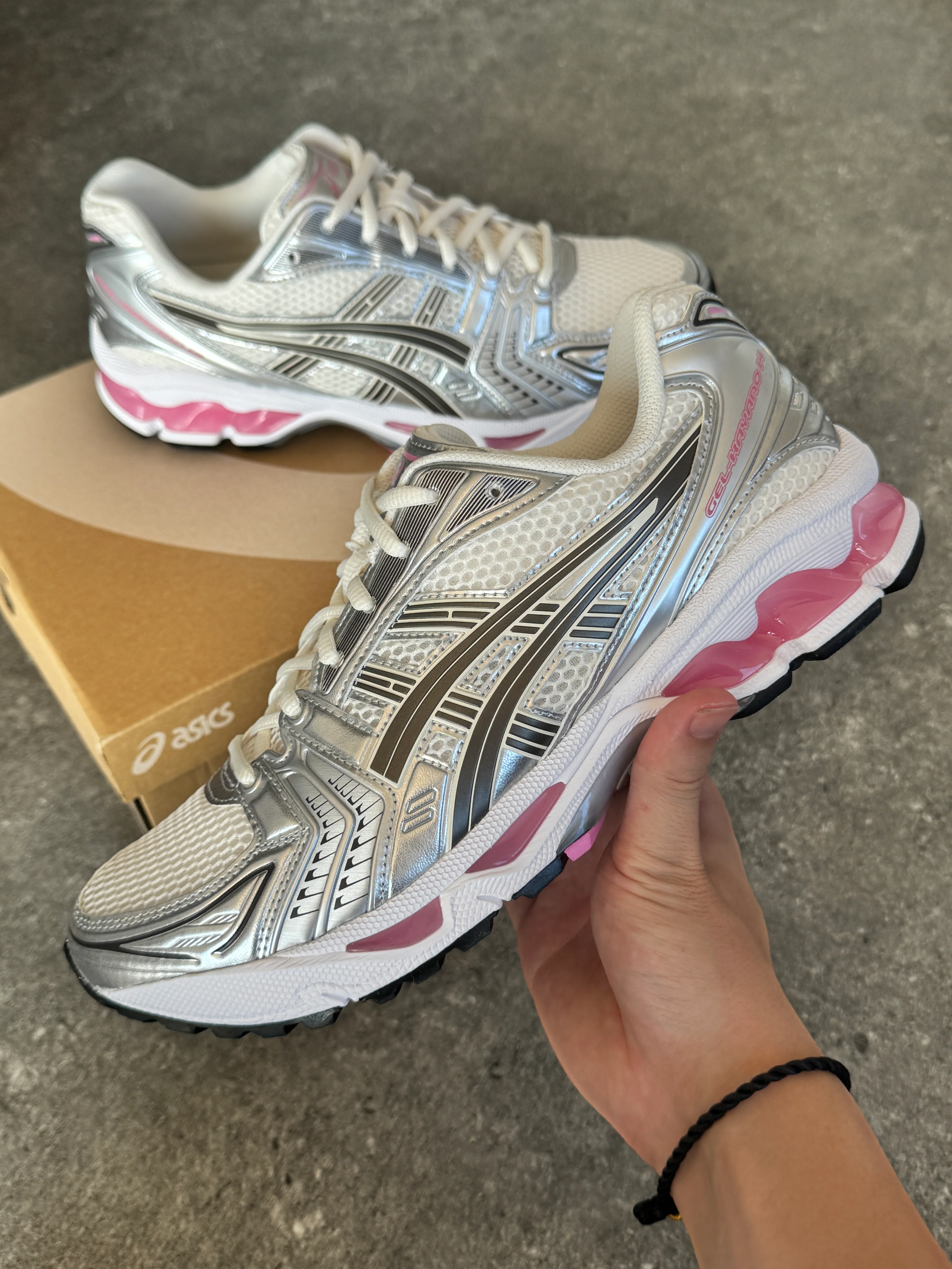 ASICS Gel-Kayano 14 Cream Sweet Pink - Image 2