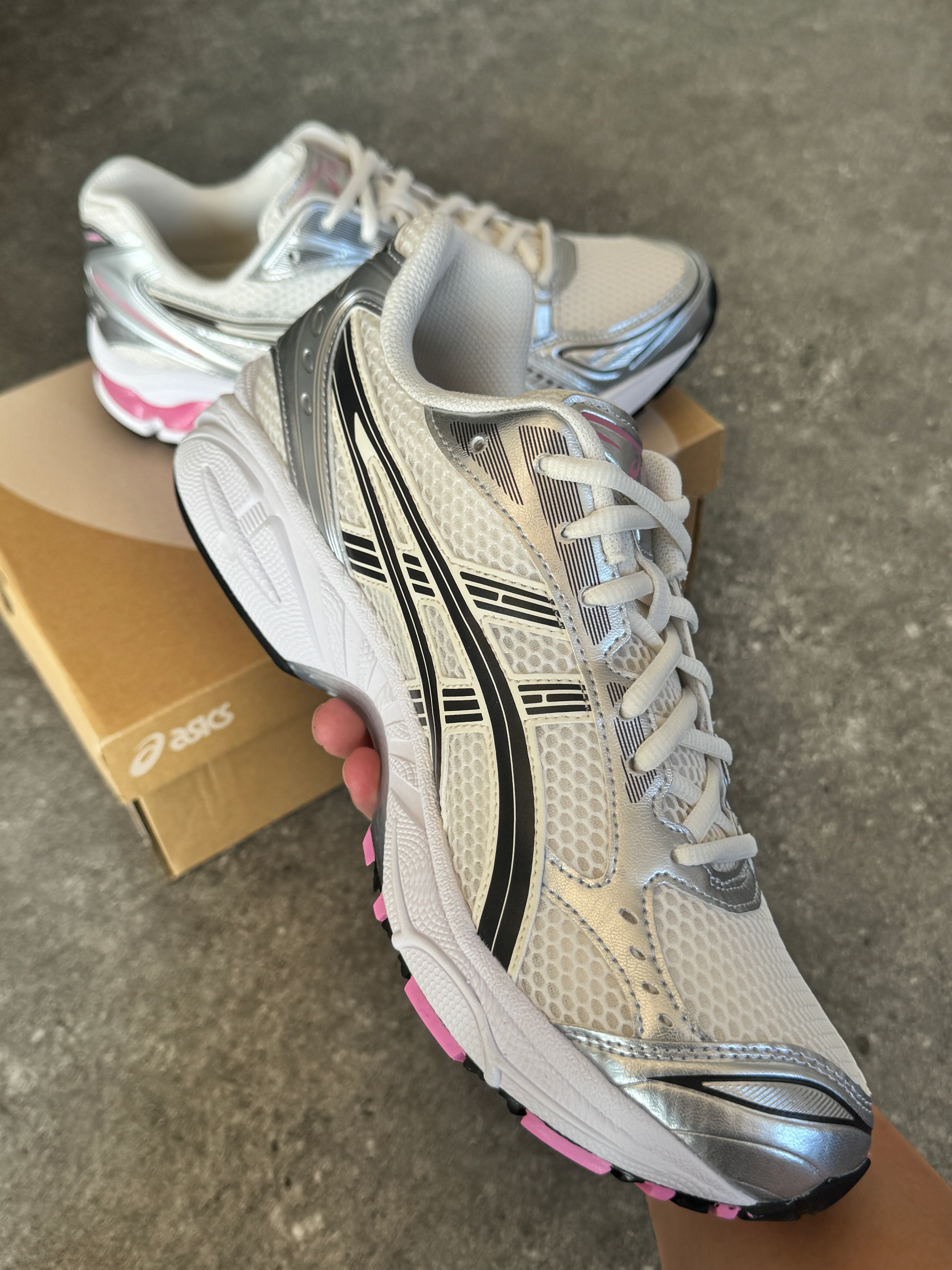 ASICS Gel-Kayano 14 Cream Sweet Pink - Image 5
