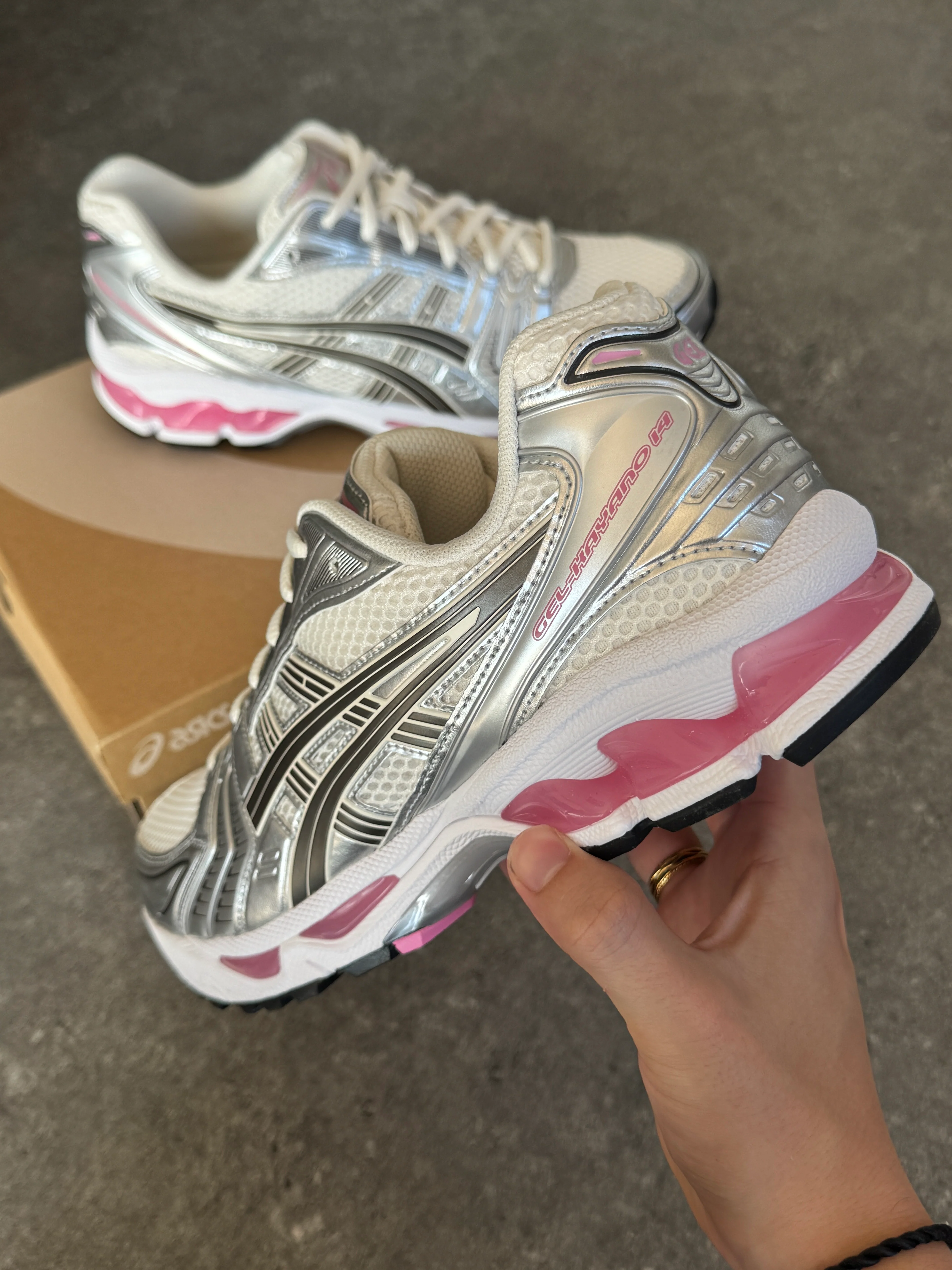 ASICS Gel-Kayano 14 Cream Sweet Pink - Image 6