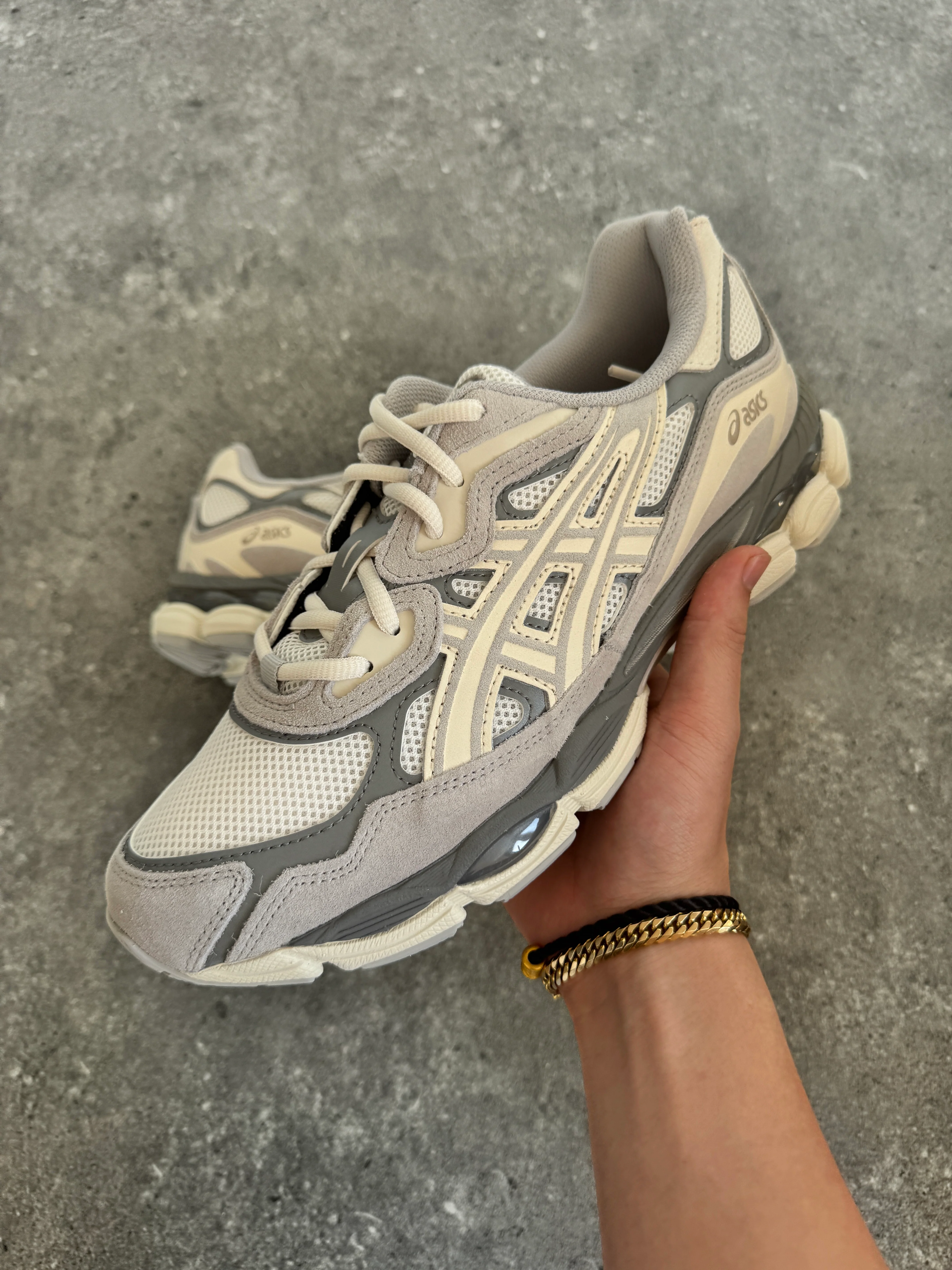 ASICS Gel-NYC Oyster Grey - Image 3