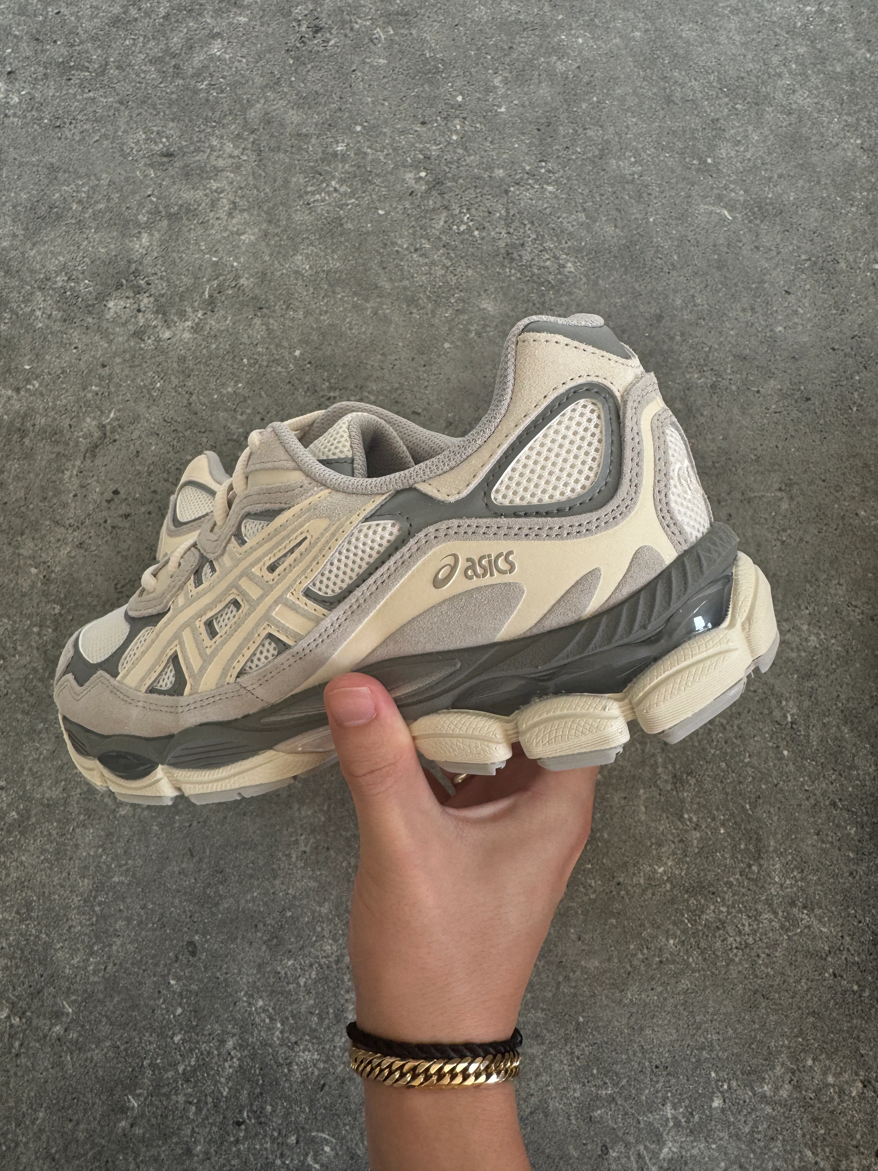 ASICS Gel-NYC Oyster Grey - Image 6