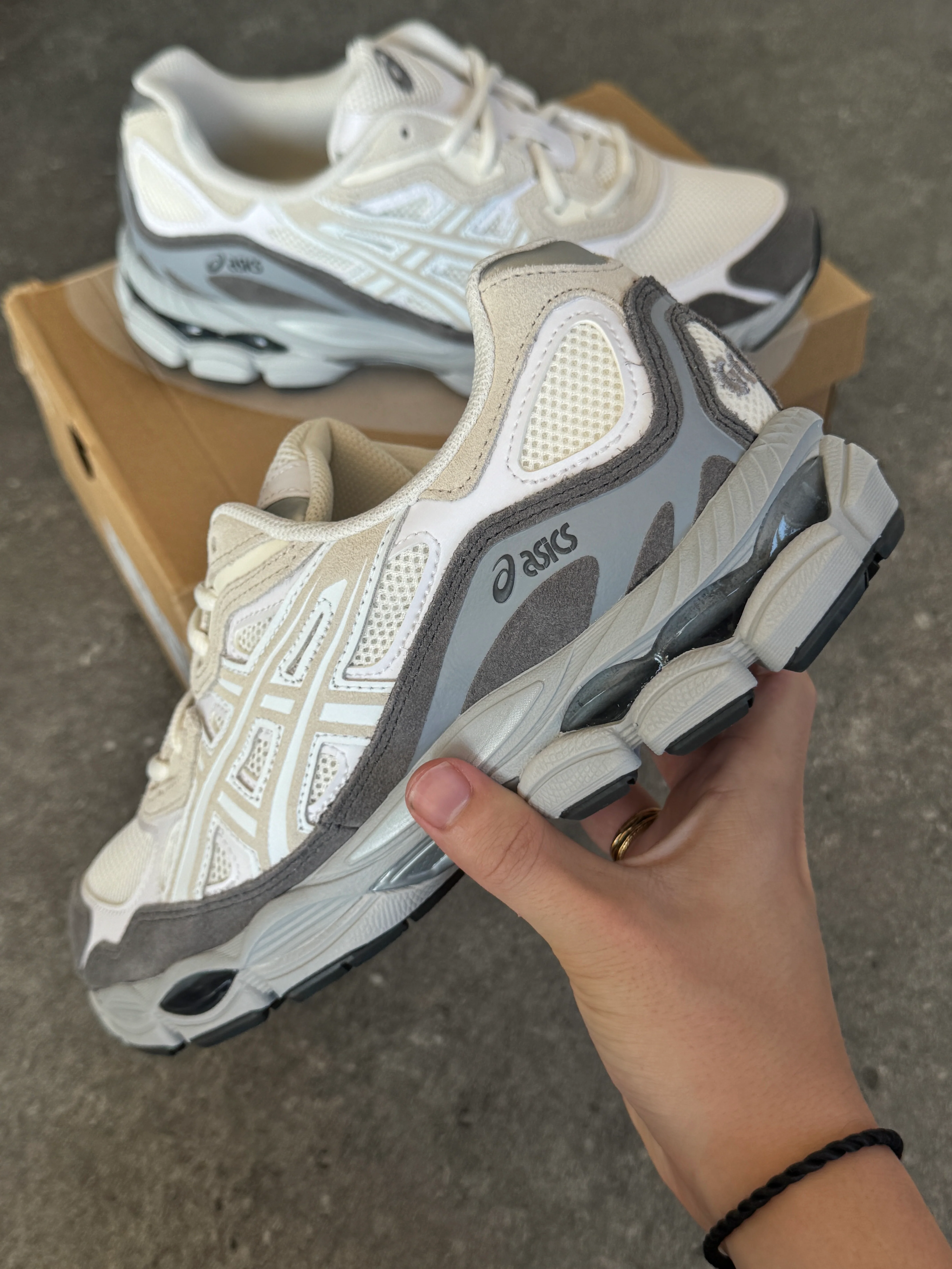ASICS Gel-NYC CREAM WHITE - Image 6