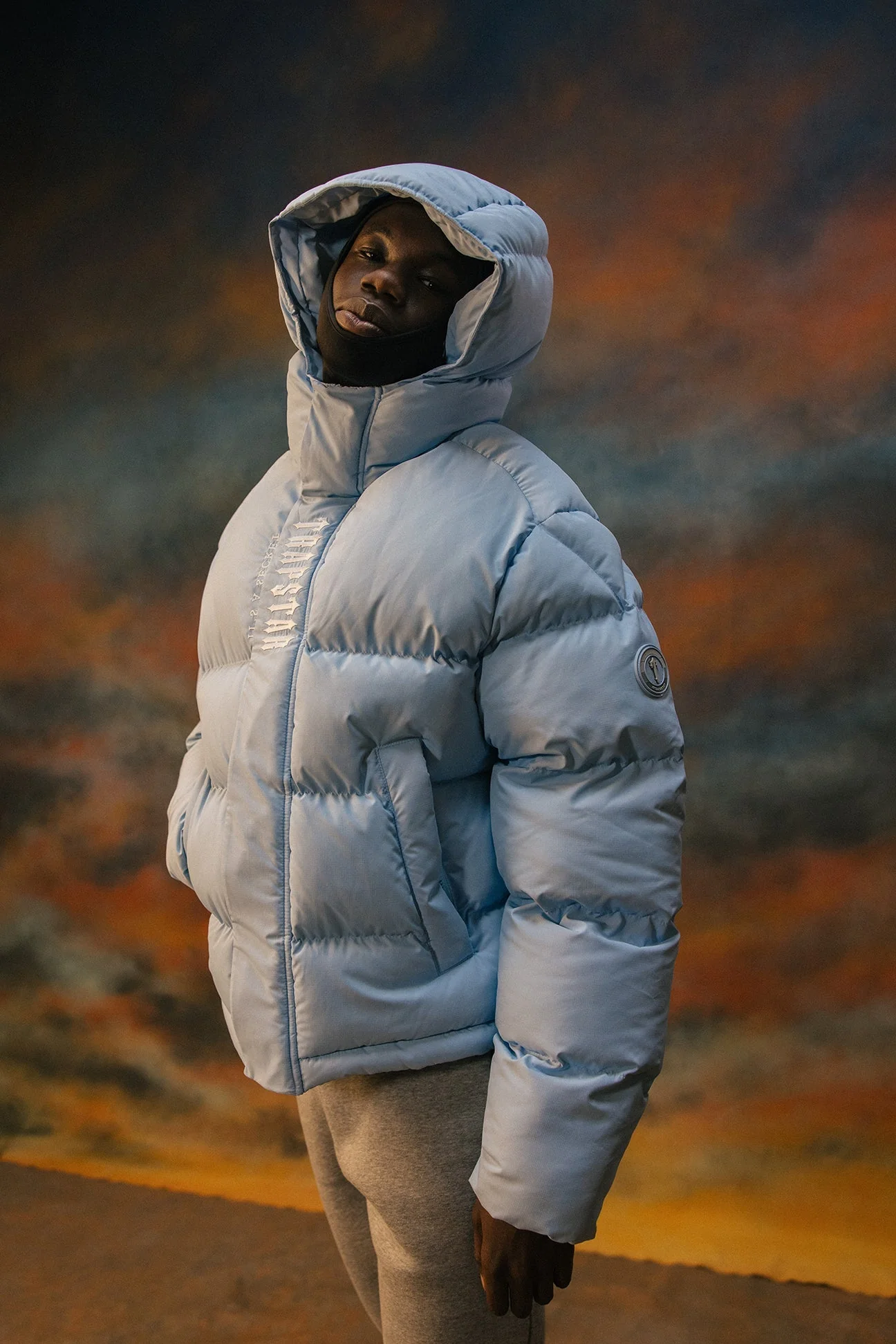Decoded Hooded Puffer 2.0 - Ice Blue - Image 12