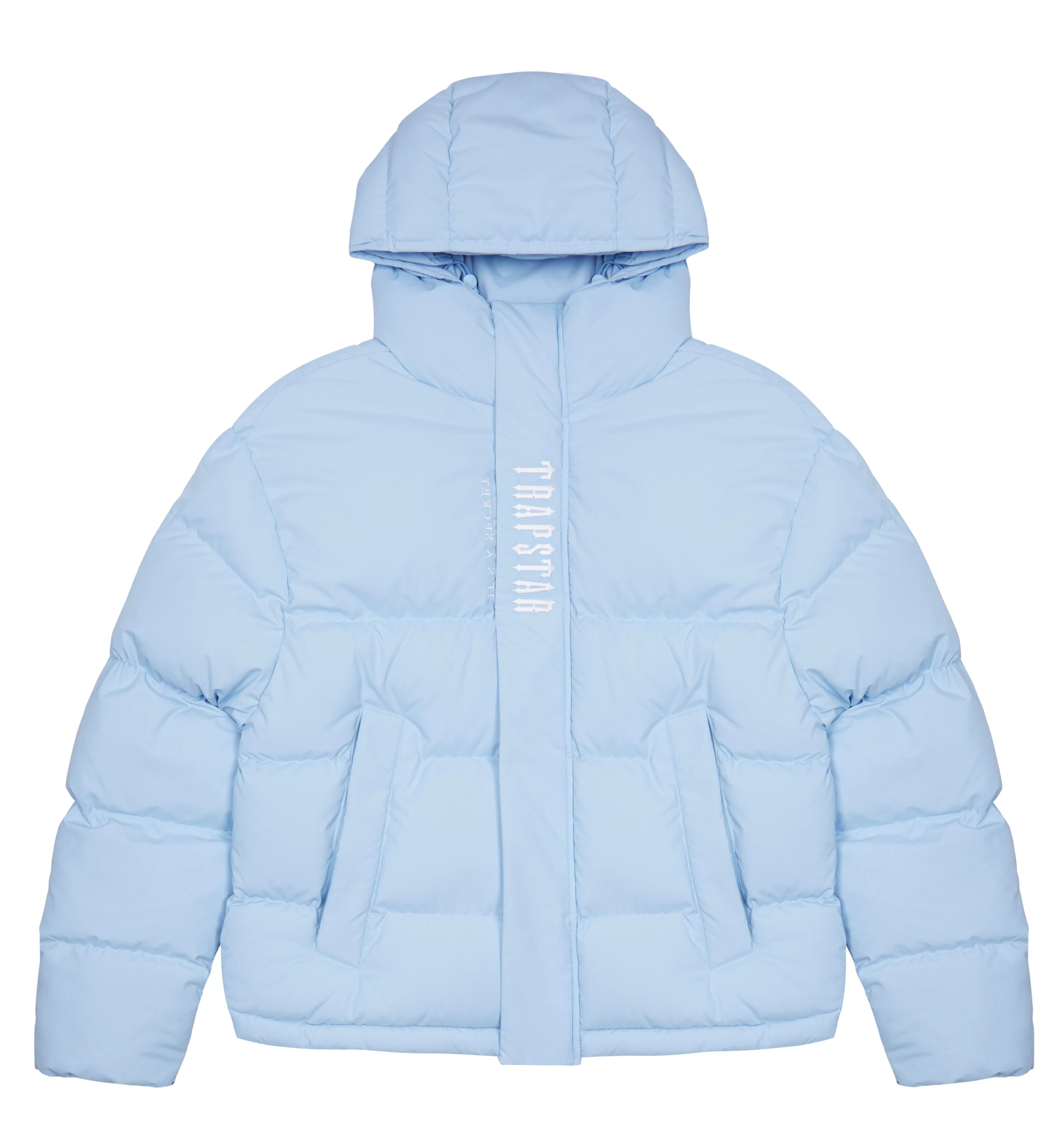 Decoded Hooded Puffer 2.0 - Ice Blue - Image 3