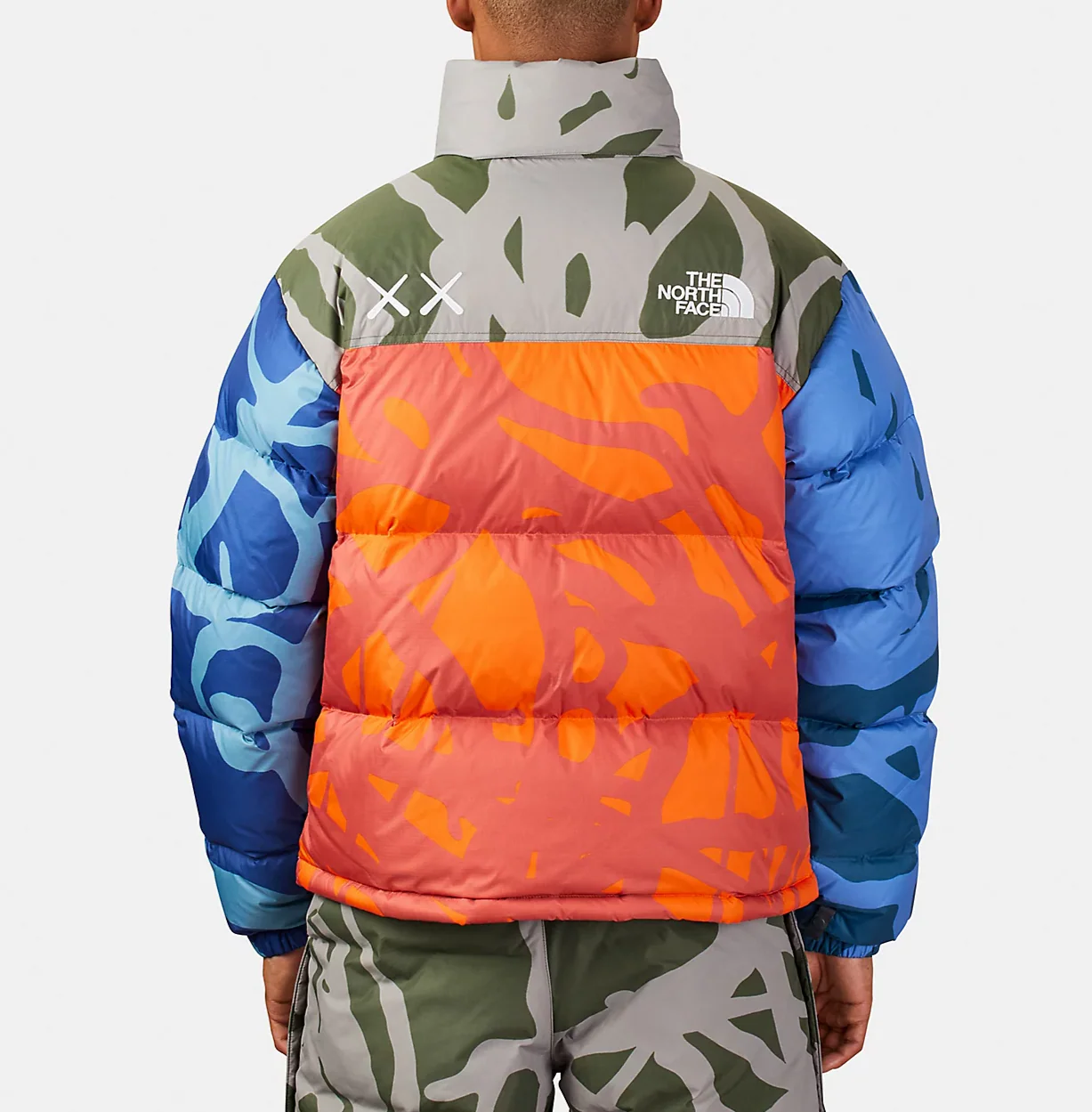 KAWS x The North Face Retro 1996 Nupste Jacket Moonlight Ivory - Image 6
