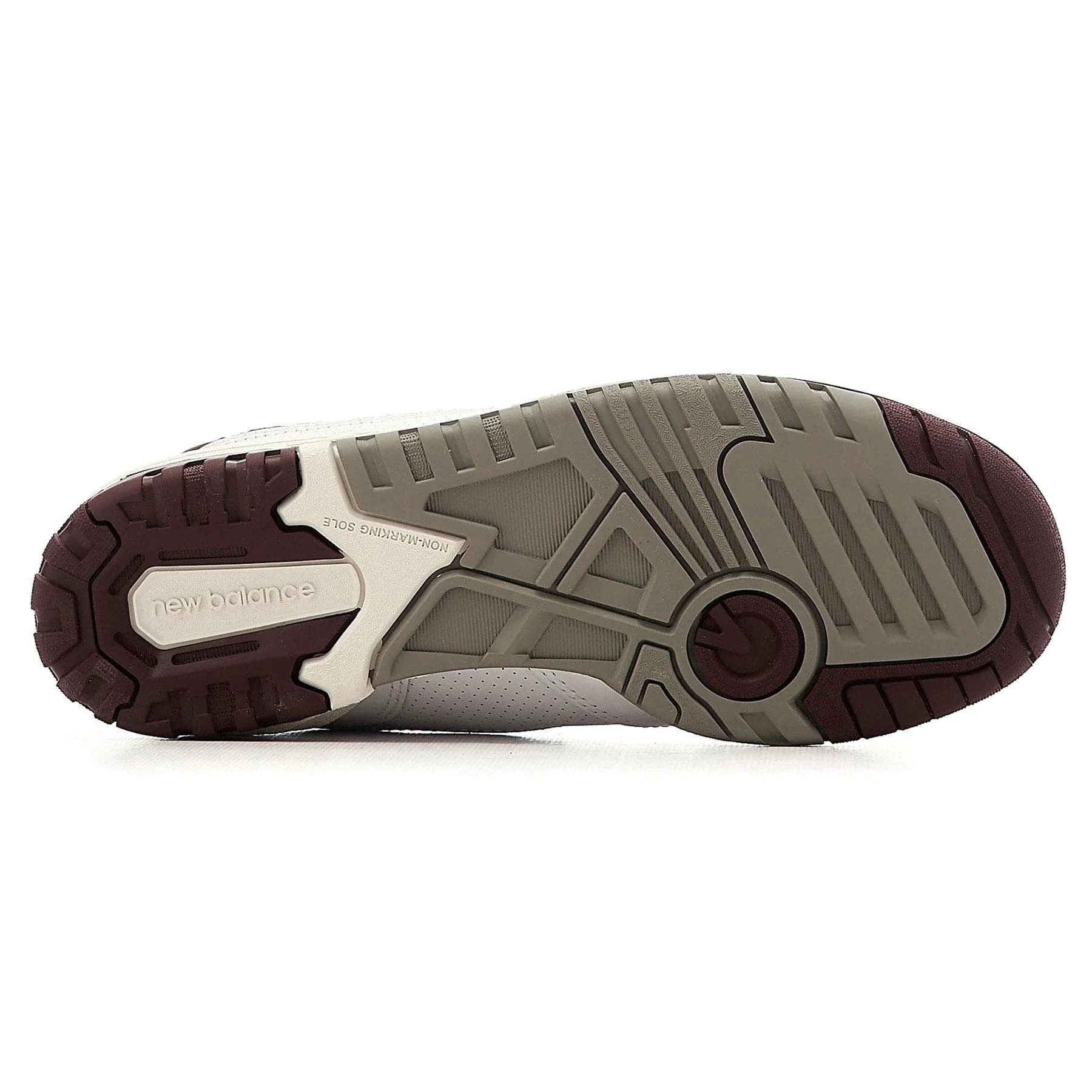 New Balance 550 Burgundy Cyan Turquoise - Image 3