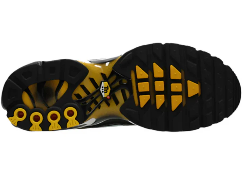 Nike Air Max Plus Tuned 1 Black University Gold White - Image 5