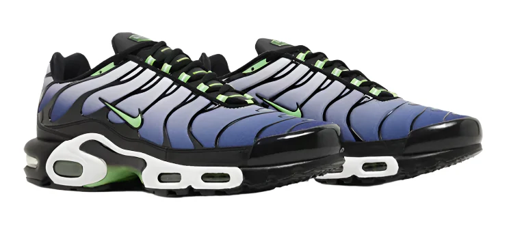 Nike Air Max Plus Tuned 1 Deep Royal Scream Green - Image 4