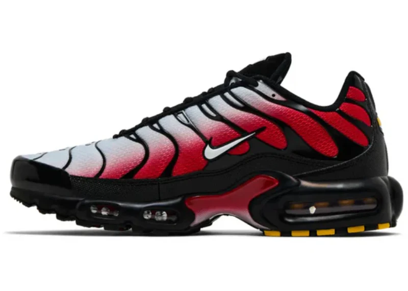 Nike Air Max Plus Tuned 1 Pure Platinum University Red - Image 3