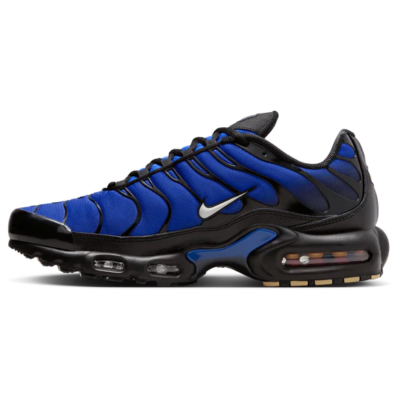 Nike Air Max Plus Tuned Premium Black Racer Blue - Image 4