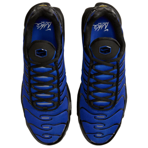 Nike Air Max Plus Tuned Premium Black Racer Blue - Image 5