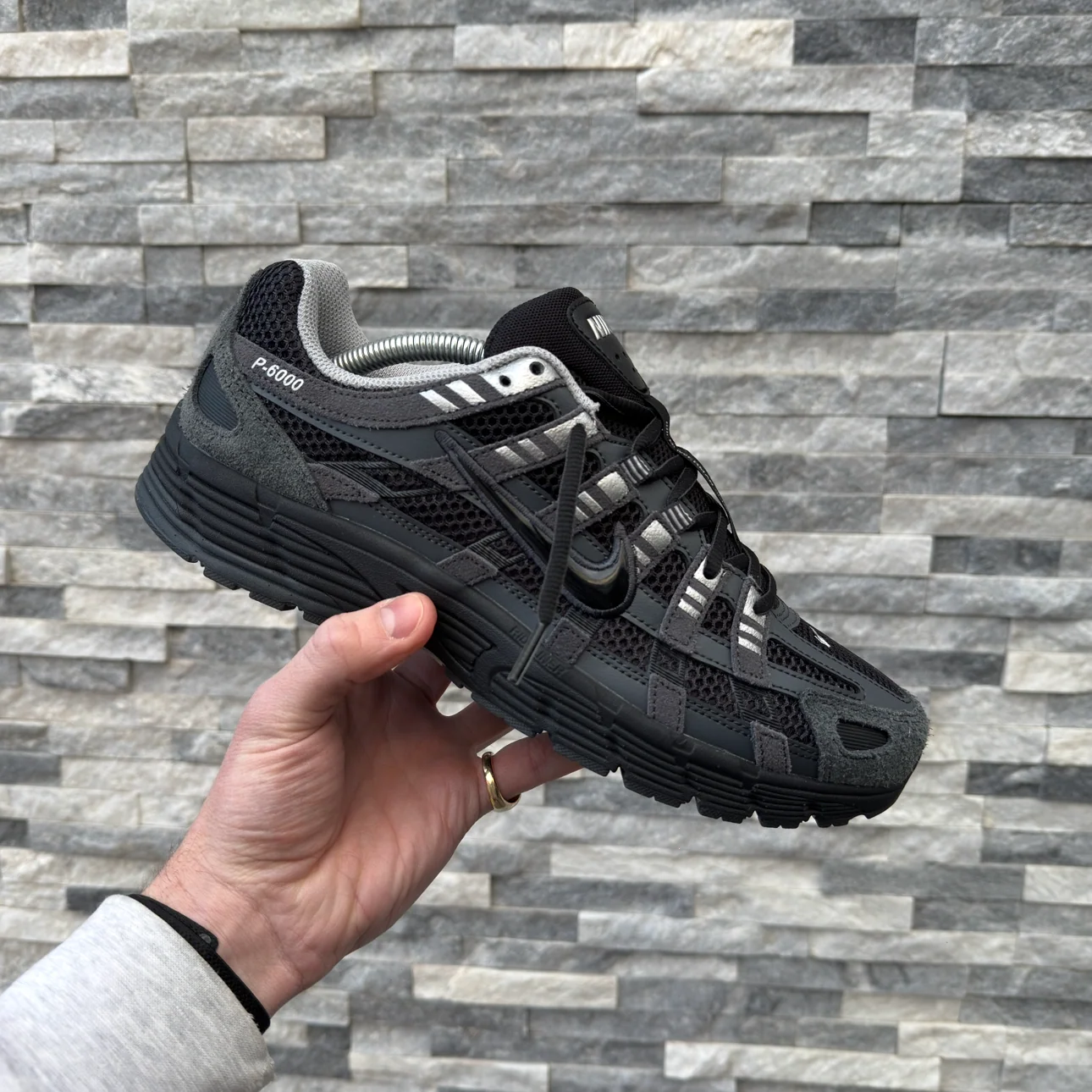 Nike P-6000 Anthracite Metallic Silver - Image 2
