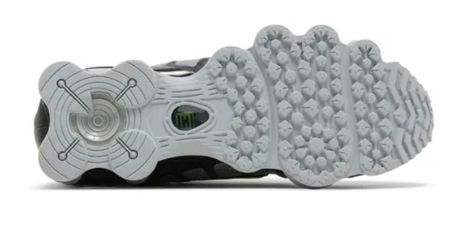 Nike Shox TL Wolf Grey Lime Blast - Image 3