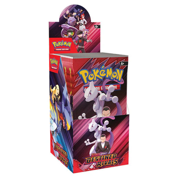 Pokemon - Scarlet & Violet - Destined Rivals - Half Booster Box (18 Packs)