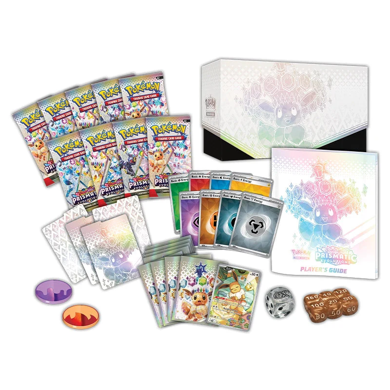 Pokemon TCG: Scarlet & Violet Prismatic Evolution Elite Trainer Box - Image 11