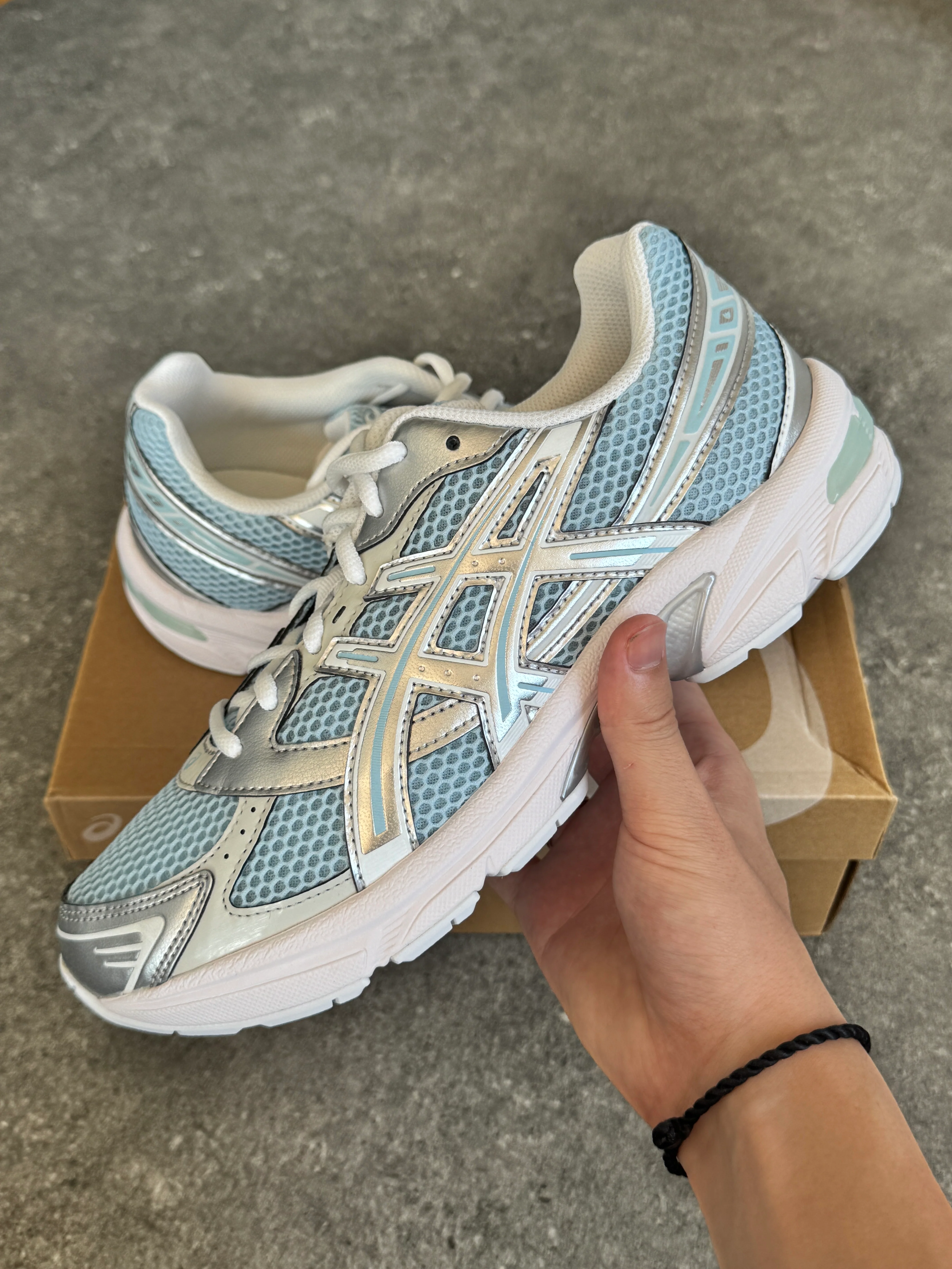 ASICS Gel-1130 Faded Denim Pure Silver - Image 3